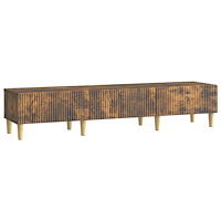 vidaXL TV-skåp med låda Rökt ek 147 x 34,5 x 30 cm Konstruerat trä