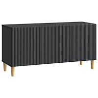 vidaXL TV-skåp Svart 99 x 34,5 x 50 cm Konstruerat trä
