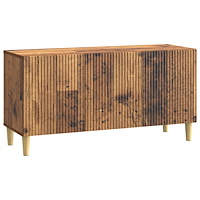 vidaXL TV-skåp Gammalt trä 99 x 34,5 x 50 cm Konstruerat trä