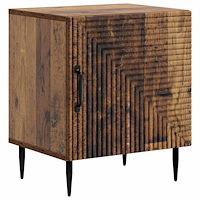 vidaXL Nattduksbord Gammalt trä 43 x 34,5 x 50 cm Konstruerat trä