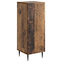 vidaXL Sideboard Gammalt trä 33 x 34,5 x 89,5 cm Konstruerat trä