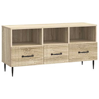 vidaXL TV-skåp med låda Sonoma-ek 102 x 34,5 x 50 cm Konstruerat trä