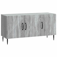 vidaXL TV-skåp Grå sonoma-ek 99 x 34,5 x 50 cm Konstruerat trä