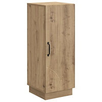 vidaXL Sideboard Artisan-ek 33 x 34,5 x 87 cm Konstruerat trä