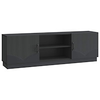 vidaXL TV-skåp Svart 150 x 31 x 47 cm Konstruerat trä