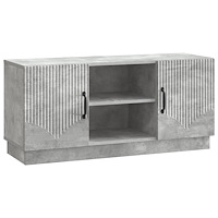 vidaXL TV-skåp Betonggrå 102 x 34,5 x 47 cm Konstruerat trä