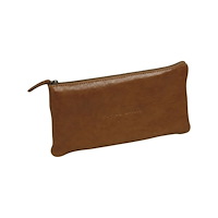 Clairefontaine Pennfodral Clairefontaine Flying Spirit i läder cognac 22x11...