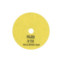 RUBI Rubi slip-/polerskiva för torrpolering korn 100 100 mm (6297...