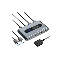 TECHLY Techly IUSB-SW3024, 5 Gbit/s, Silver, Gjuten aluminium, 102...