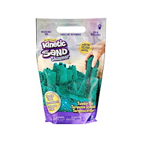 Spin Master Kinetic Sand KNS RFL 2lb ShmrSd TwinklyTeal GML, Magisk sand...