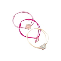 THE CARAT SHOP Wicked Glinda Friendship Bracelet Set