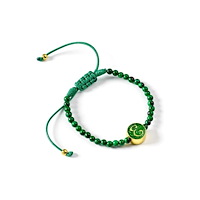 THE CARAT SHOP Wicked Elphaba Green Malachite Friendship Bracelet