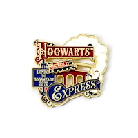 THE CARAT SHOP Harry Potter Hogwarts Express Sliding Pin Badge
