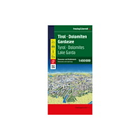 Freytag-Berndt Tyrol - Dolomites - Lake Garda Panoramic and Road Map