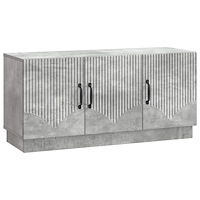 vidaXL TV-skåp Betonggrå 99 x 34,5 x 47 cm Konstruerat trä