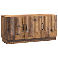 vidaXL TV-skåp Gammalt trä 99 x 34,5 x 47 cm Konstruerat trä