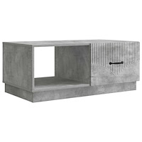 vidaXL Kaffeebord Betonggrå 90 x 50 x 37 cm Konstruerat trä