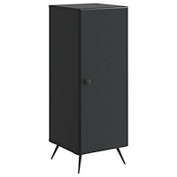 vidaXL Sideboard Svart 33 x 34,5 x 90 cm Konstruerat trä