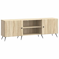 vidaXL TV-skåp Sonoma-ek 150 x 31 x 50 cm Konstruerat trä