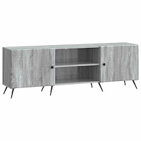 vidaXL TV-skåp 150 x 31 x 50 cm Grå sonoma-ek Konstruerat trä