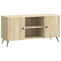 vidaXL TV-skåp Sonoma-ek 102 x 34,5 x 50 cm Konstruerat trä