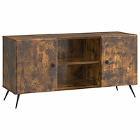 vidaXL TV-skåp Rökt ek 102 x 34,5 x 50 cm Konstruerat trä