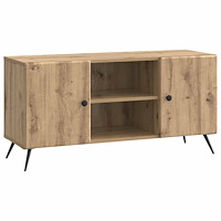 vidaXL TV-skåp Artisan-ek 102 x 34,5 x 50 cm Konstruerat trä