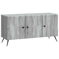 vidaXL TV-skåp Grå sonoma-ek 99 x 34,5 x 50 cm Konstruerat trä