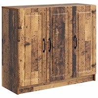 vidaXL Sideboard Gammalt trä 89 x 34,5 x 77 cm Konstruerat trä