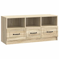 vidaXL TV-skåp med låda Sonoma-ek 102 x 34,5 x 47 cm Konstruerat trä