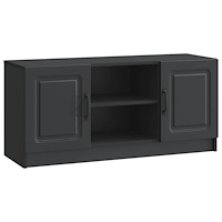 vidaXL TV-skåp Svart 102 x 34,5 x 47 cm Konstruerat trä