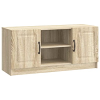 vidaXL TV-skåp Sonoma-ek 102 x 34,5 x 47 cm Konstruerat trä