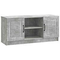 vidaXL TV-skåp Betonggrå 102 x 34,5 x 47 cm Konstruerat trä