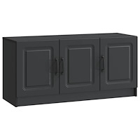 vidaXL TV-skåp Svart 99 x 34,5 x 47 cm Konstruerat trä