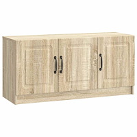 vidaXL TV-skåp Sonoma-ek 99 x 34,5 x 47 cm Konstruerat trä