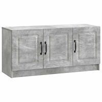 vidaXL TV-skåp Betonggrå 99 x 34,5 x 47 cm Konstruerat trä