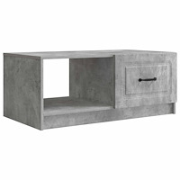 vidaXL Kaffeebord Betonggrå 90 x 50 x 37 cm Konstruerat trä