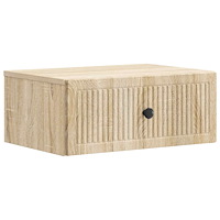 vidaXL Nattduksbord Sonoma-ek 49 x 34,5 x 20 cm Konstruerat trä