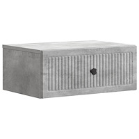 vidaXL Nattduksbord Betonggrå 49 x 34,5 x 20 cm Konstruerat trä