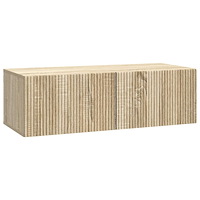 vidaXL Väggmonterad TV-bänk Sonoma-ek 98 x 41 x 30 cm Konstruerat trä