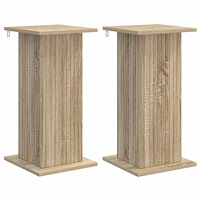 vidaXL Växtställ 2 pcs Sonoma-ek 30,5 x 30 x 60,5 cm Konstruerat trä