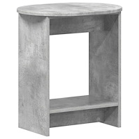 vidaXL Sidobord Betonggrå 50 x 39,5 x 55 cm Konstruerat trä