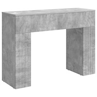 vidaXL Kaffeebord Betonggrå 102 x 35 x 75 cm Konstruerat trä