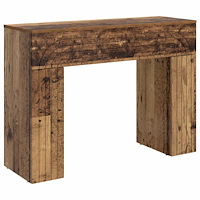 vidaXL Kaffeebord Gammalt trä 102 x 35 x 75 cm Konstruerat trä