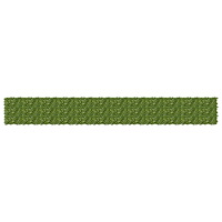 vidaXL Balkongskärm med löv Grön och Gul 600 x 75 cm Polyeten och tyg