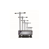 Bato Nordic A/S Bato T-handtags spärrnyckelsats stiftnycklar i metall 2,0-10...