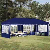 vidaXL Pop-up Partytält 575 x 289 x 245 cm Blå