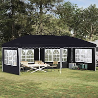 vidaXL Pop-up Partytält 575 x 289 x 245 cm Antracit