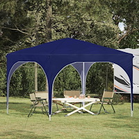 vidaXL Pop-up Partytält 290 x 290 x 245 cm Blå