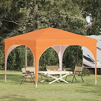 vidaXL Pop-up Partytält 290 x 290 x 245 cm Orange